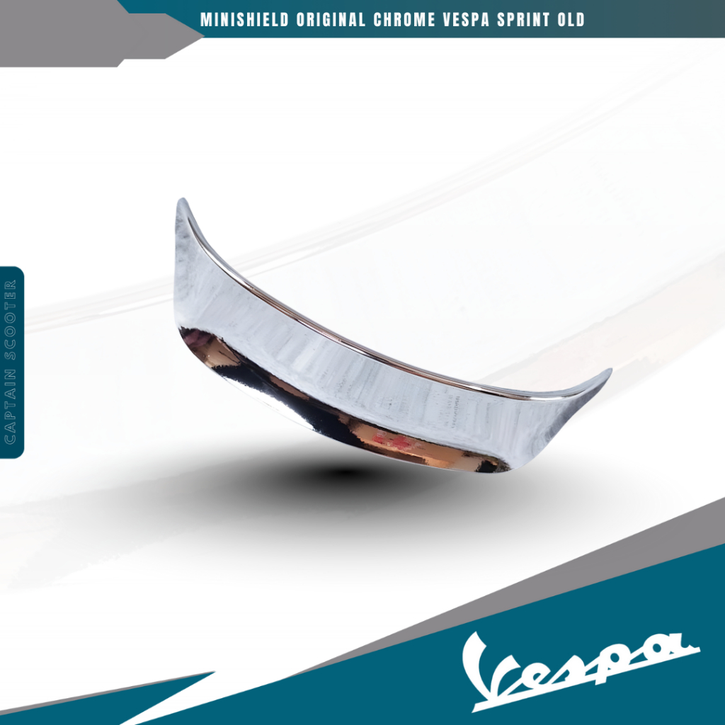 Jual ORIGINAL PIAGGIO MINISHIELD CHROME Topi Batok Mini Shield Vespa ...