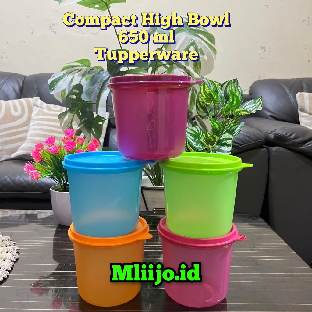 Jual Compact High Bowl Tupperware 650 ml | Shopee Indonesia