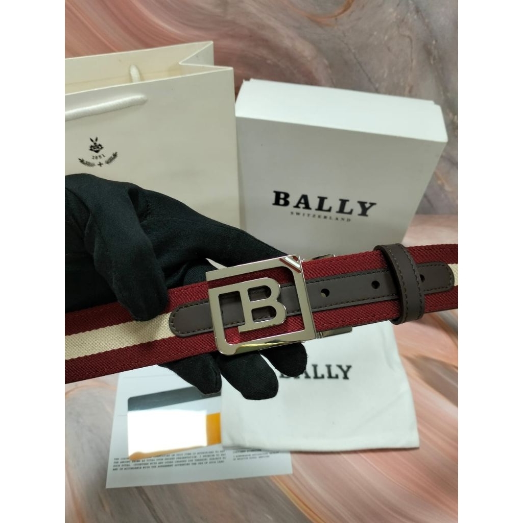 Jual Ikat pinggang pria bally sabuk belt | Shopee Indonesia
