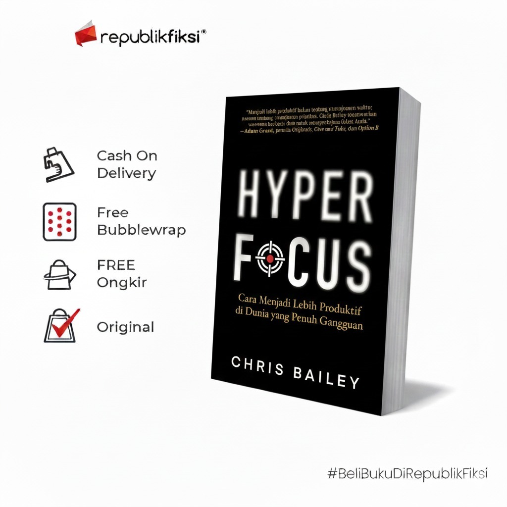 Jual Buku Hyperfocus - Chris Bailey - Gemilang | Shopee Indonesia