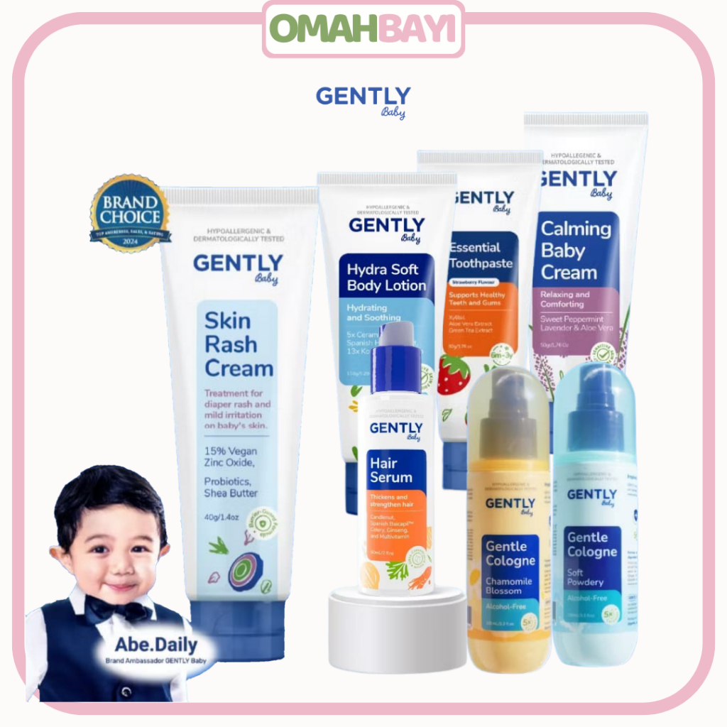 Jual OMAHBAYI - Genty Skin Rash Cream | Hydra Soft Body Lotion ...
