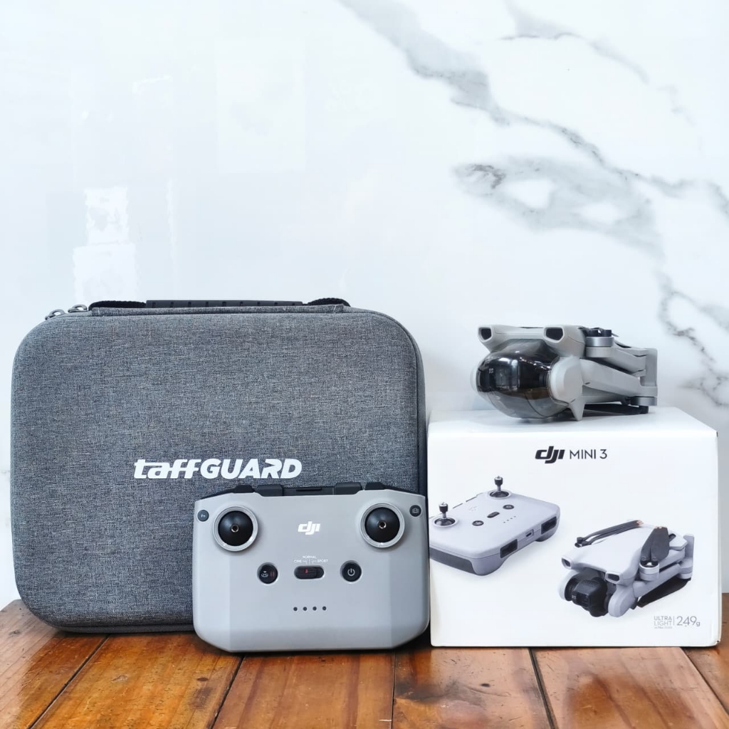 Jual DJI Mini 3 RCN1 secondhand 4K Drone fullset like new free tas ...