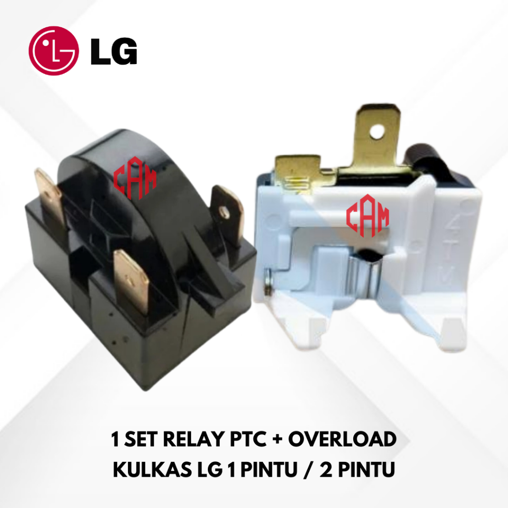 Jual Relay PTC Overload Kulkas LG 1 Pintu / 2 Pintu | Shopee Indonesia