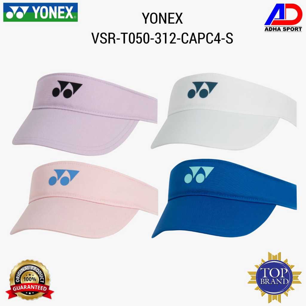 Jual Topi Tennis Badminton Yonex CAP-T050-312-CAP4-S Original | Shopee ...