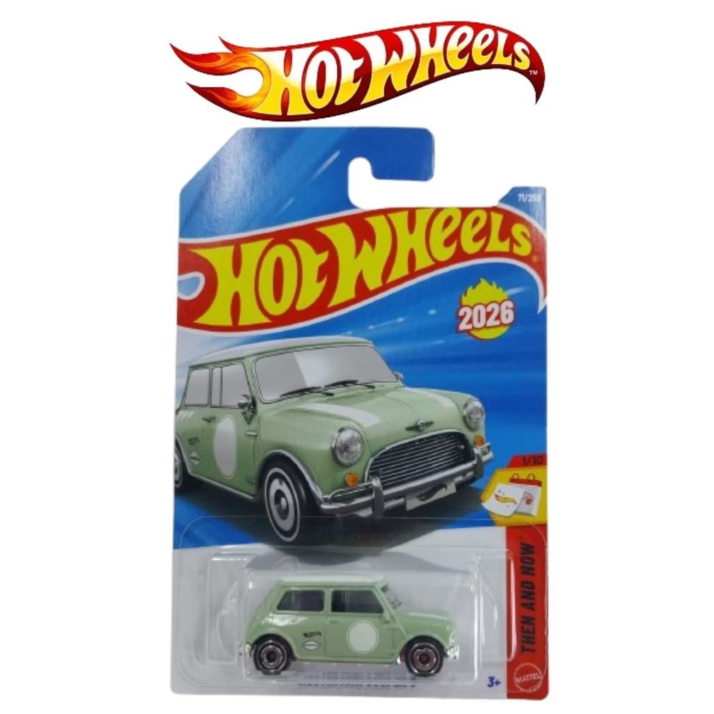 Jual GOLDEN CARS - HOT WHEELS AUSTIN MINI COOPER S HIJAU THEN AND NOW ...