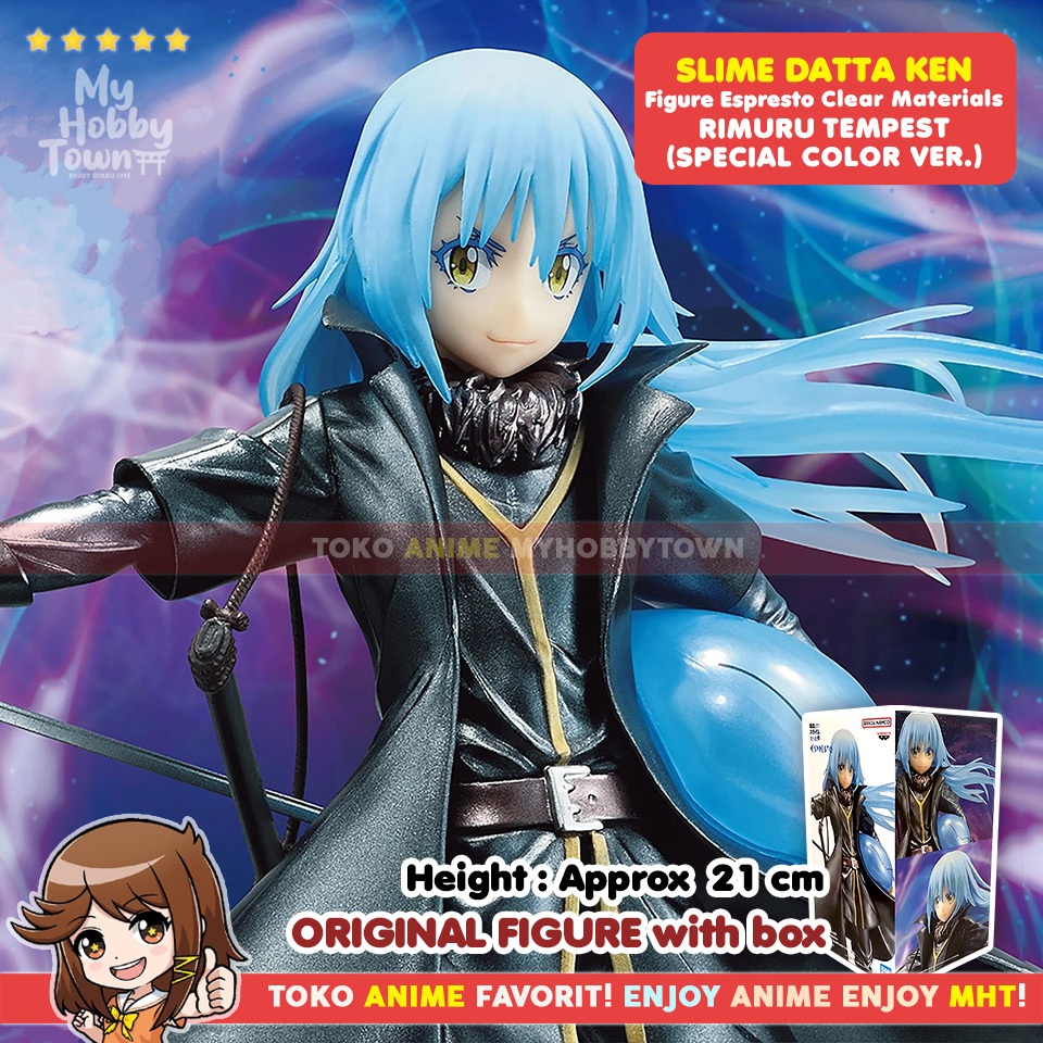 Jual Figure Anime Original Espresto Rimuru Tempest Clear Materials ...