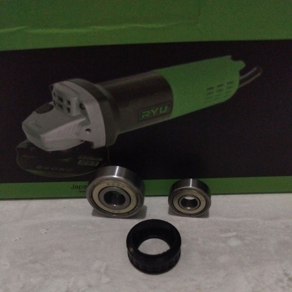 Jual bearing armature+karet mesin gerinda ryu rsg 100-6 | Shopee Indonesia