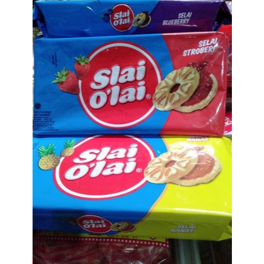 Jual Slai O'Lai Biskuit 192g 3 Rasa Lezat | Shopee Indonesia