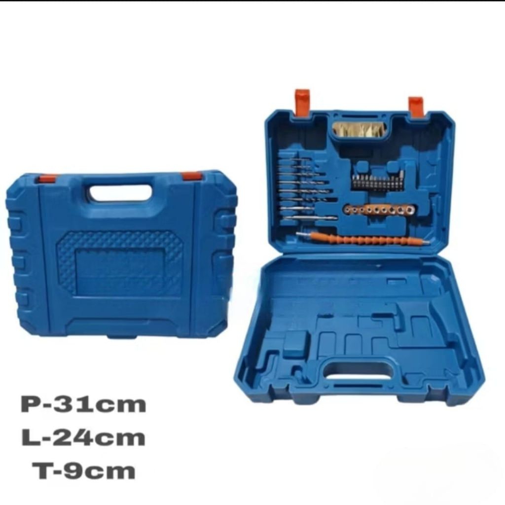 Jual Box koper mesin bor drill cordless Free kunci-kunci aksesoris ...