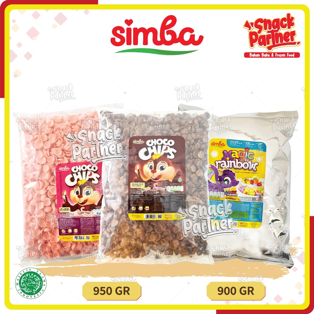 Jual SIMBA Choco Chips Cereal 950 GR - Sereal Coklat Chocolate ...