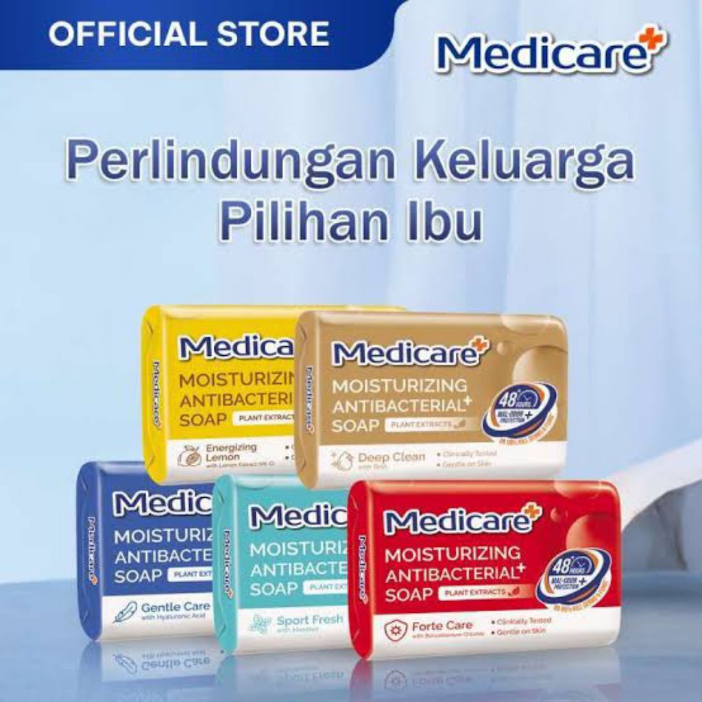 Jual [PAKET ISI 5 PCS] SABUN MEDICARE KEMASAN BARU 80GR MIX VARIAN ...