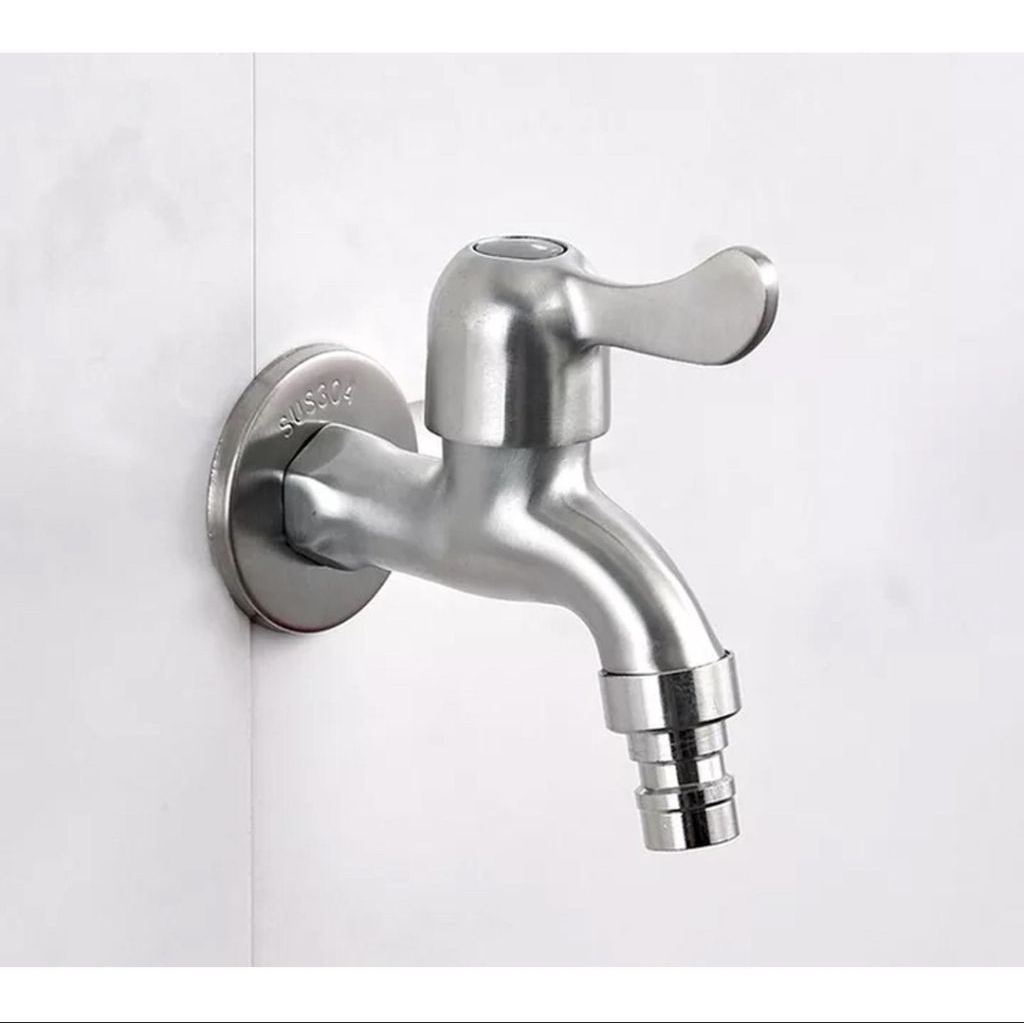 Jual Kran Air / Kran Taman Stainless SUS 304 / Kran Garasi Mesin Cuci ...