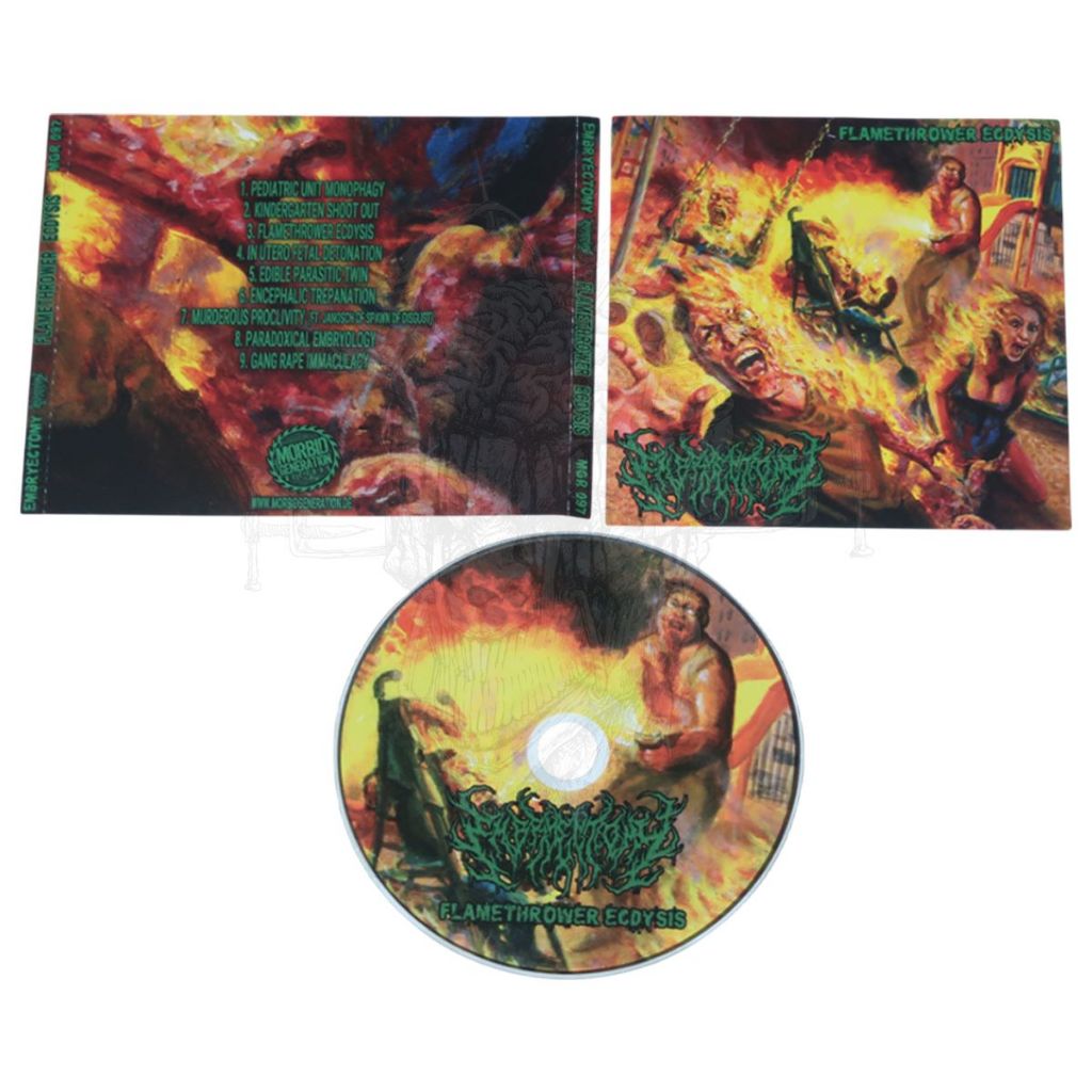 Jual ORIGINAL & BERLISENSI - CD - EMBRYECTOMY - FLAMETHROWER ECDYSIS ...