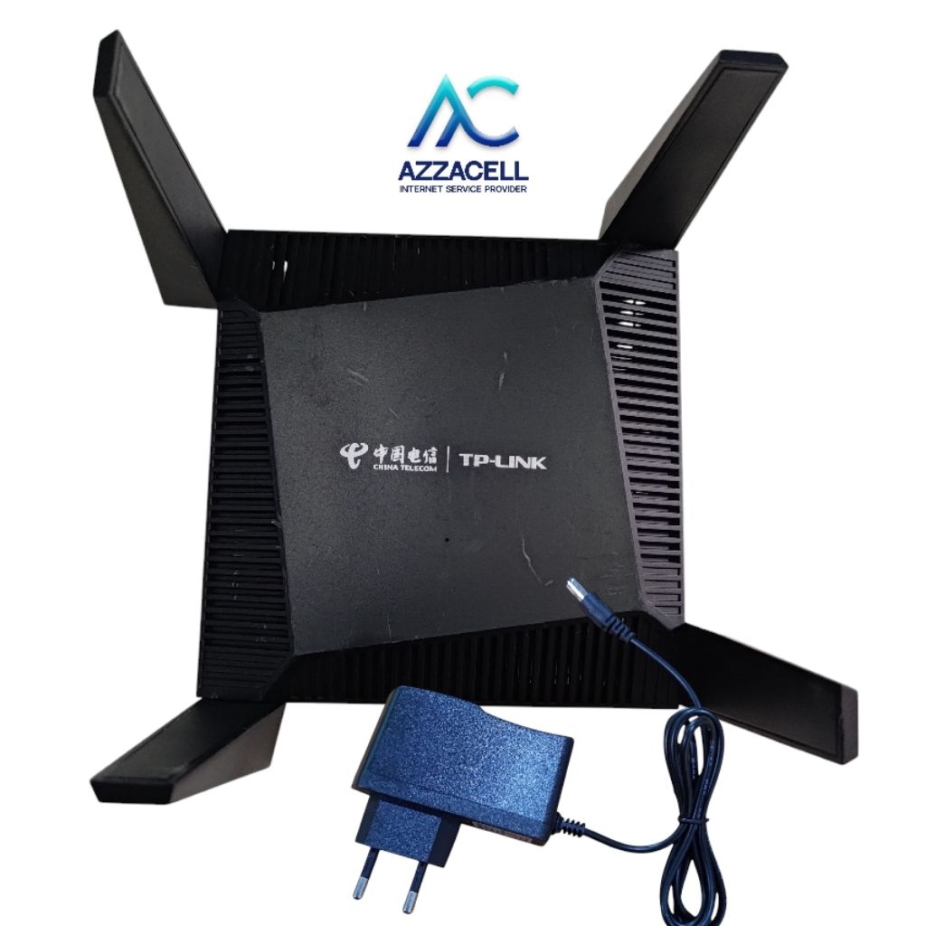 Jual router tp link WTC 181 wifi 6 set adaptor 12v 1a 4 wan / lan 5g ...