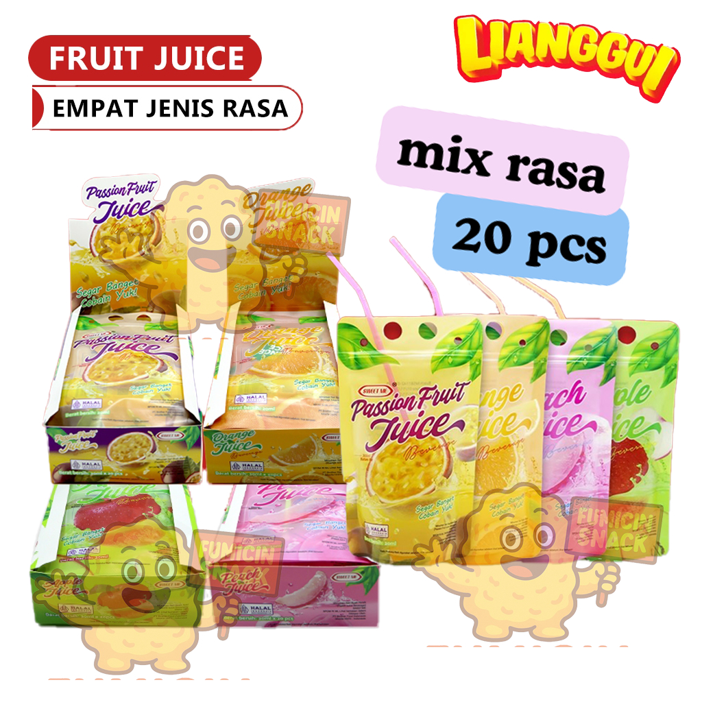 Jual Lianggui Jus Buah Halal Viral 4 Varian Rasa | Shopee Indonesia