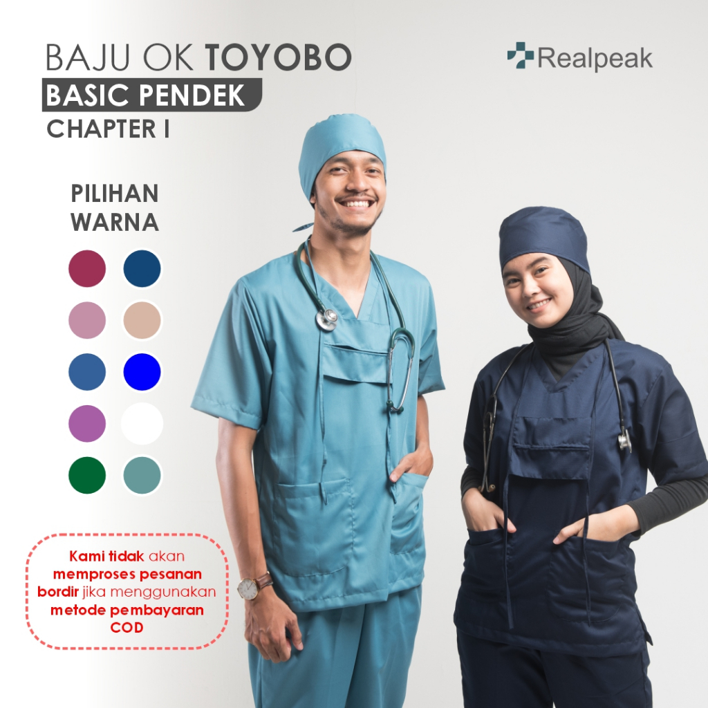 Jual REALPEAK - Doctor Scrub's Set Baju OK Lengan Pendek 'Chapter I ...