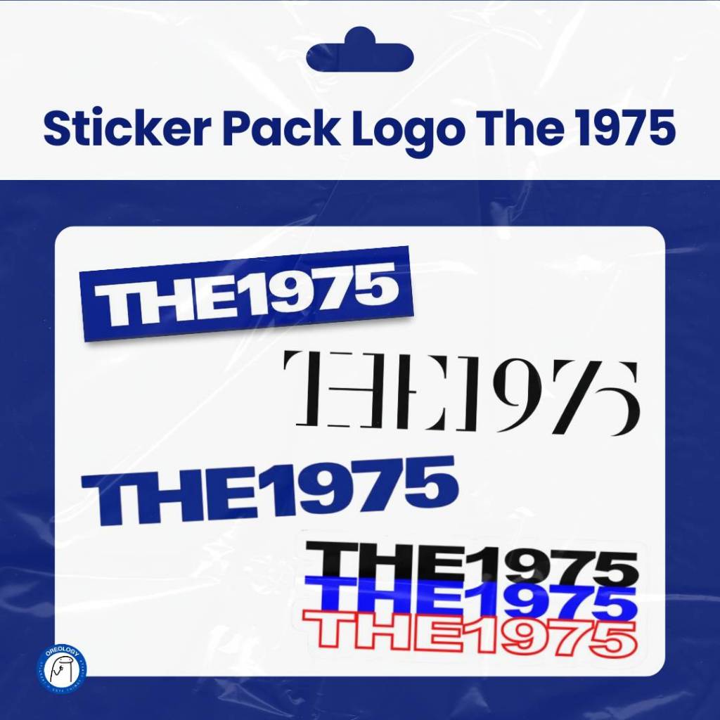 Jual STICKER THE 1975 LOGO STICKER Premium vinyl glossy /stikermurah ...