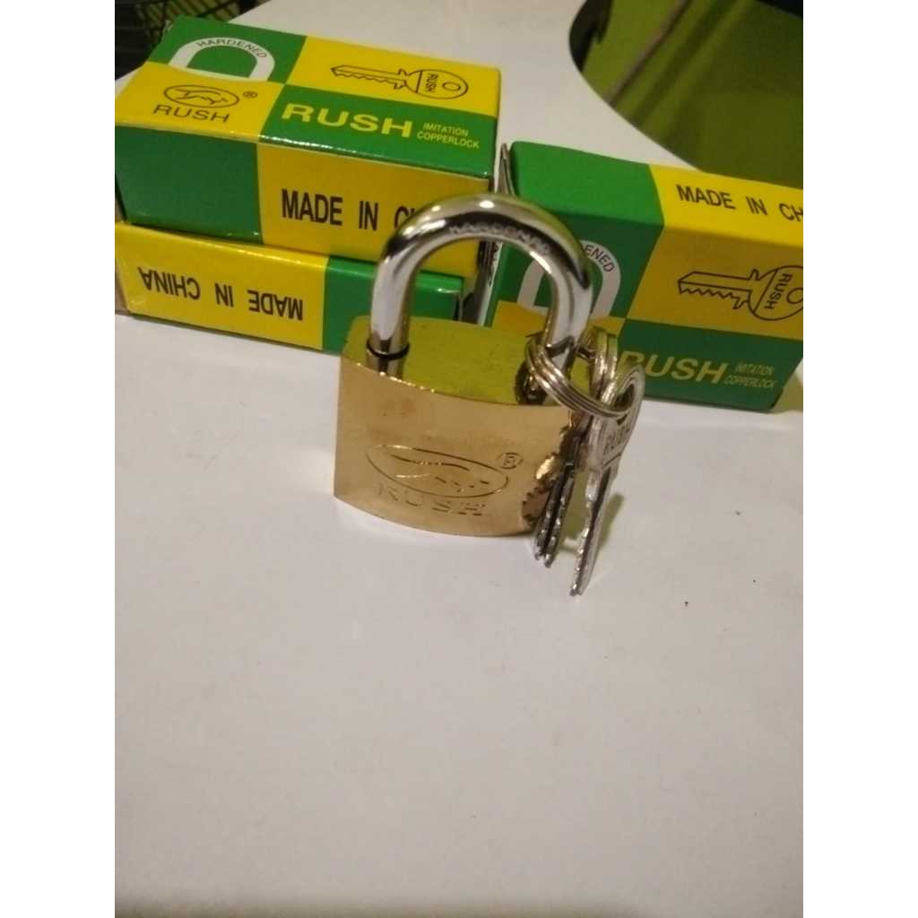 Jual Gembok Rush Serbaguna Anti Karat Ukuran 30 mm | Shopee Indonesia