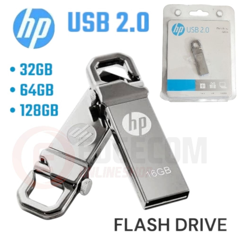 Jual Flashdisk HP 64GB-32GB-16GB-8GB-4GB v250w / USB Flashdisk/ Flash ...