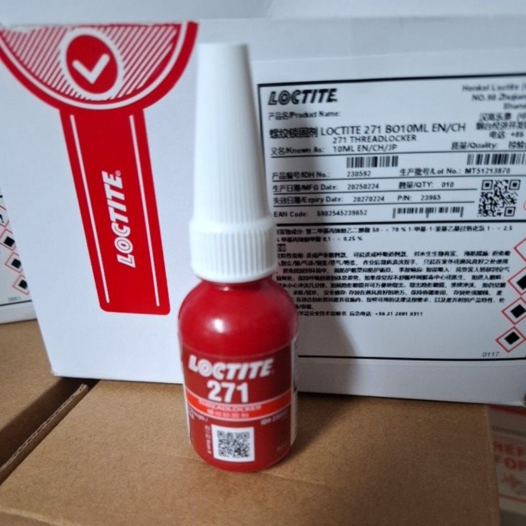 Jual LOCTITE 271 THREAD LOCKER 10 ML LEM BAUT | Shopee Indonesia