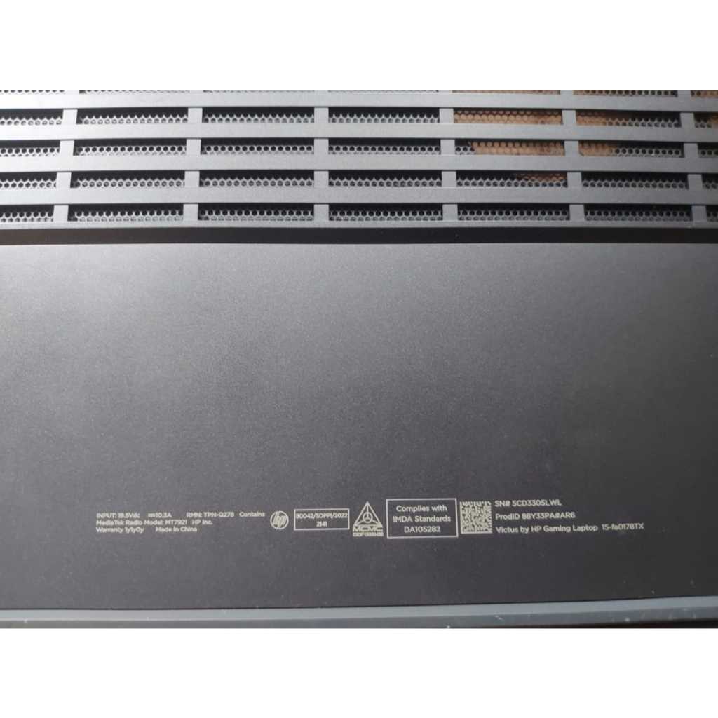 Jual Bottom Case Laptop Casing Bawah Laptop HP Victus Gaming Laptop 15 ...