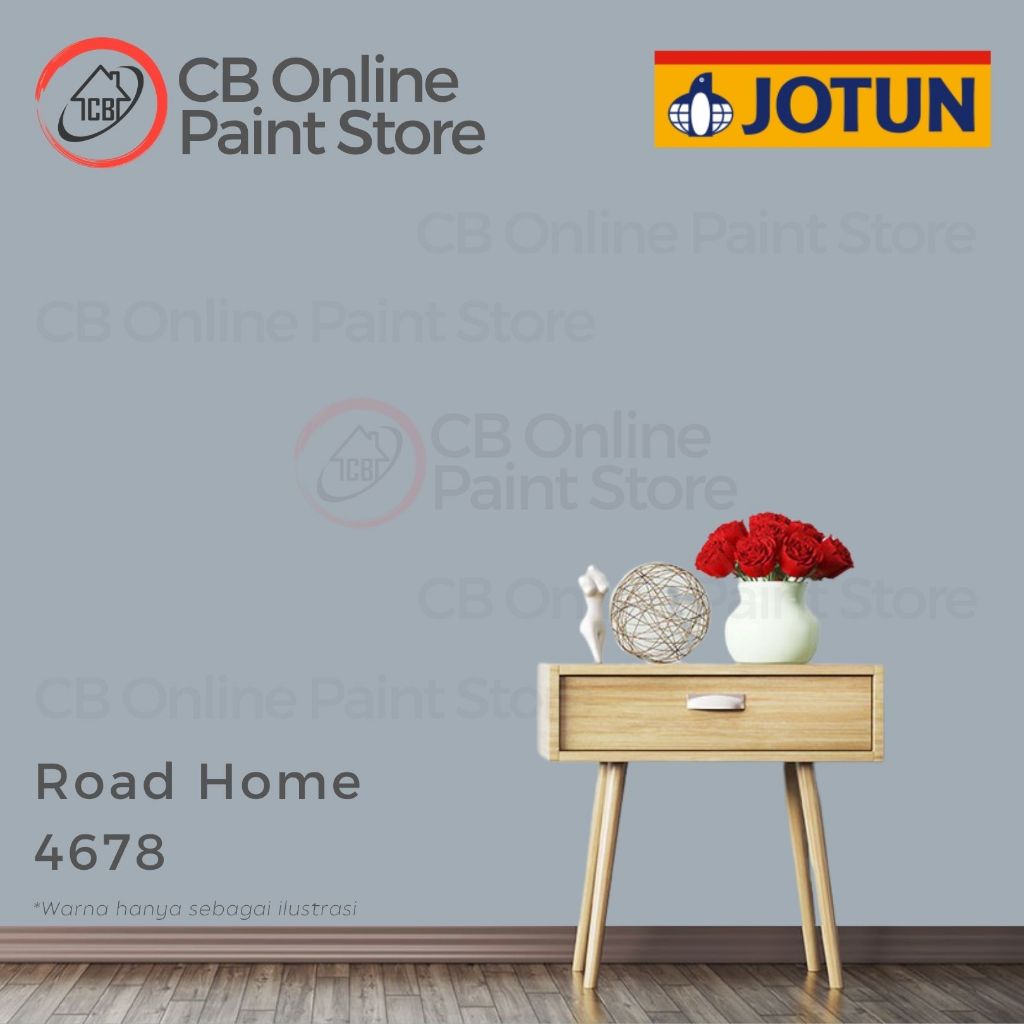 Jual CAT TEMBOK JOTUN - ROAD HOME 4678 - GALON | Shopee Indonesia