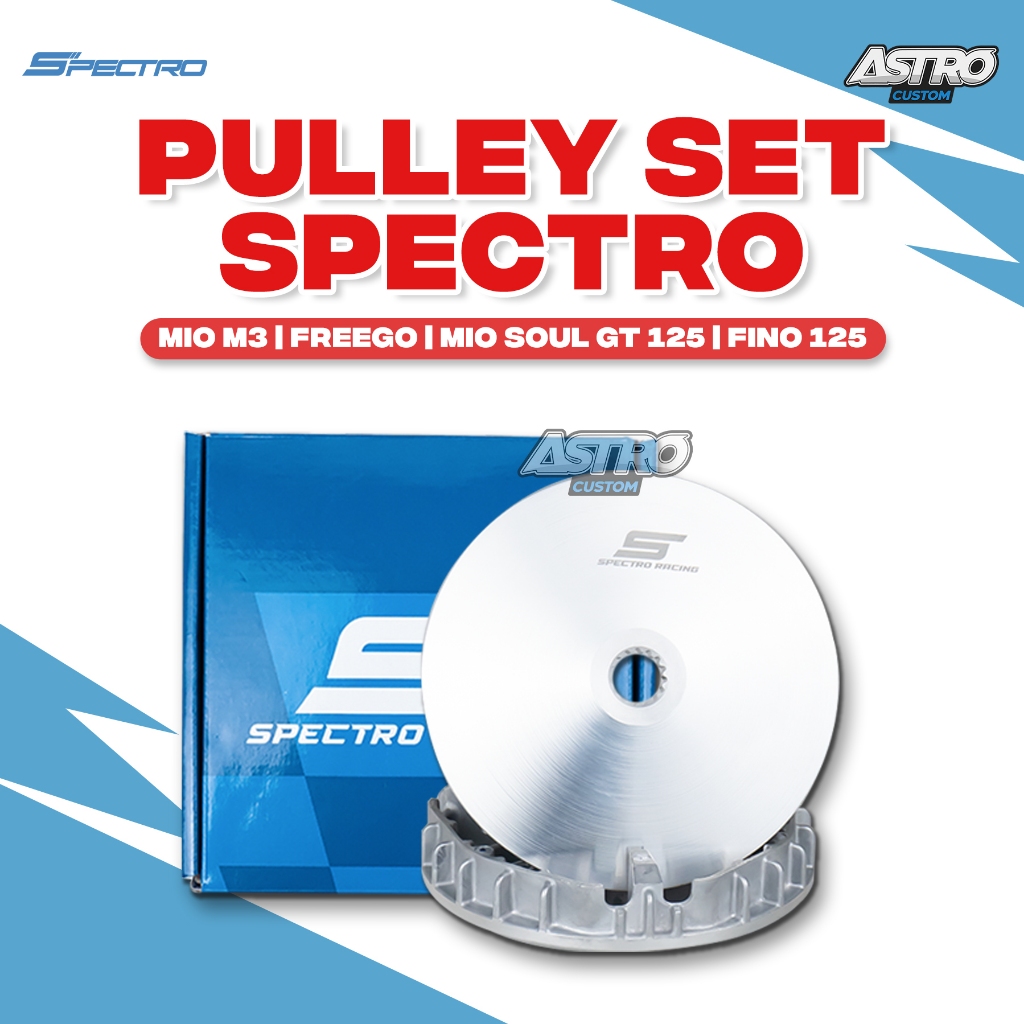 Jual Spectro Pulley Rumah Roller Mio M3 Fino Soul GT X Ride 125 Filano ...
