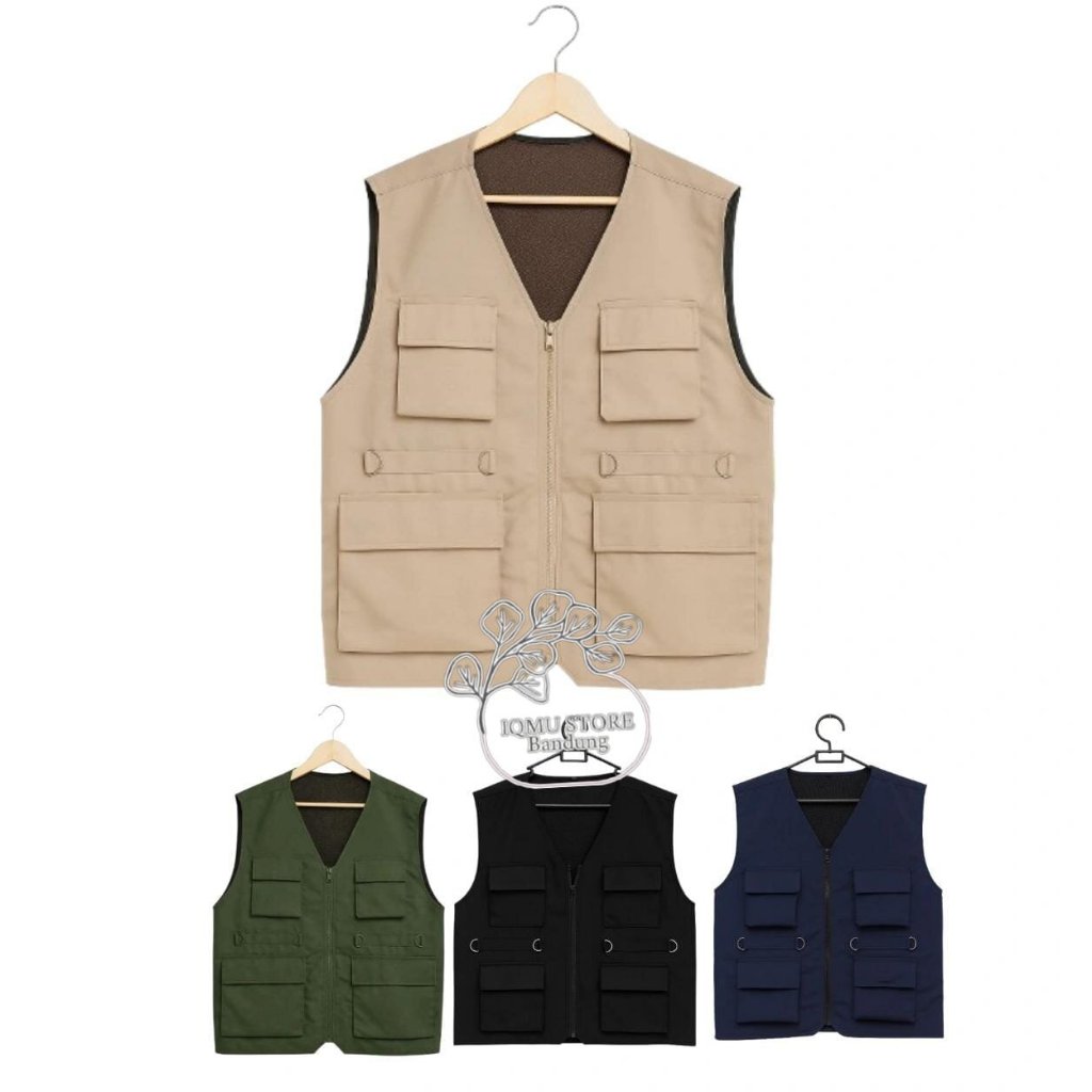 Jual Rompi tactical lapangan multifungsi | rompi pria wanita | rompi ...