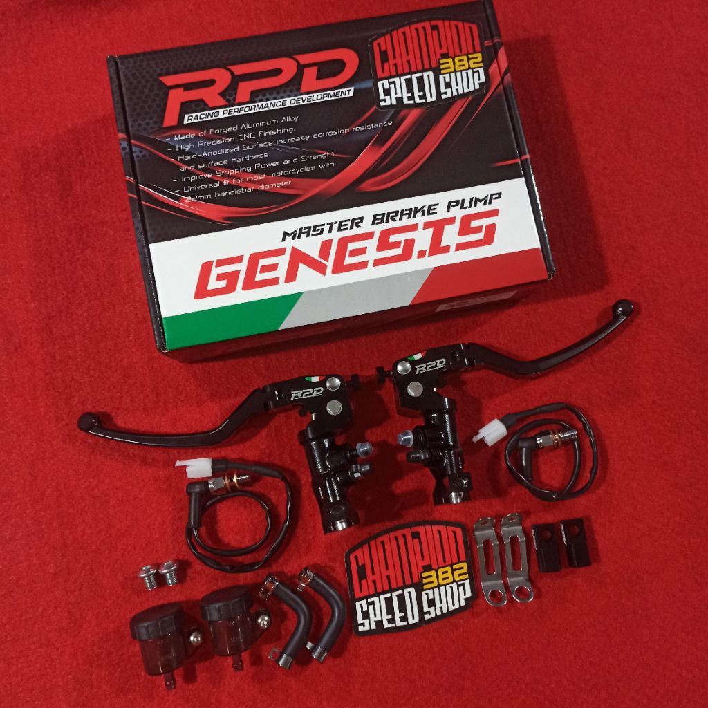 Jual Master Rem Set RPD 17MM 16MM Genesis Gen 2 NMAX OLD 2015-2019 All ...