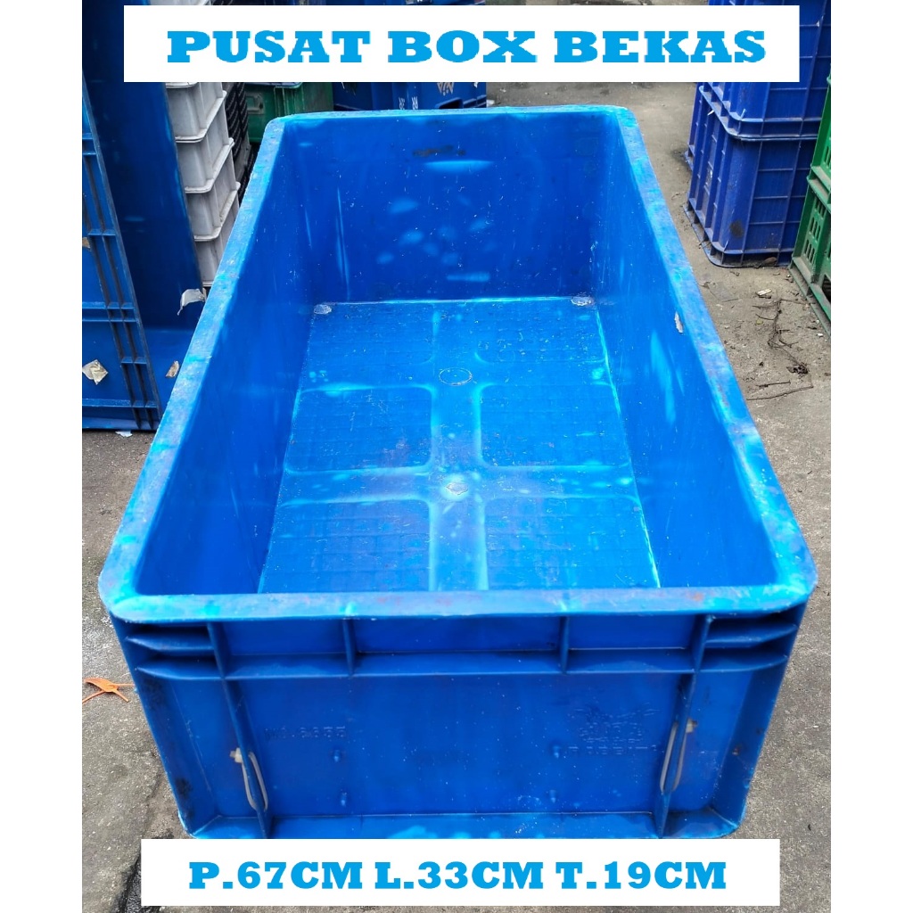 Jual Box Container Rabbit 6655, Box Industri Serbaguna, Bekas | Shopee ...
