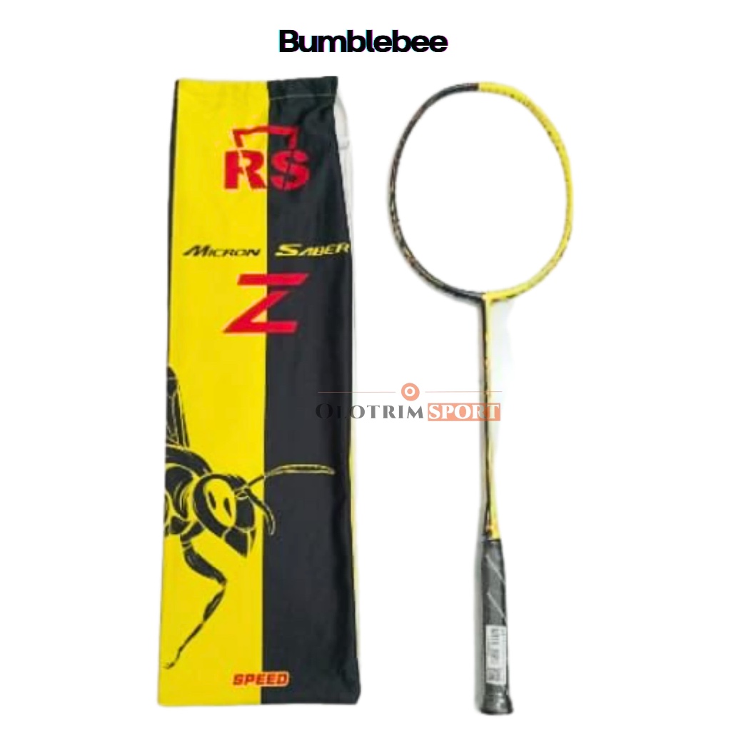 Jual Raket Badminton RS MICRON SABER Z BULL BUMBLEBEE ORCA POWER SPEED ...