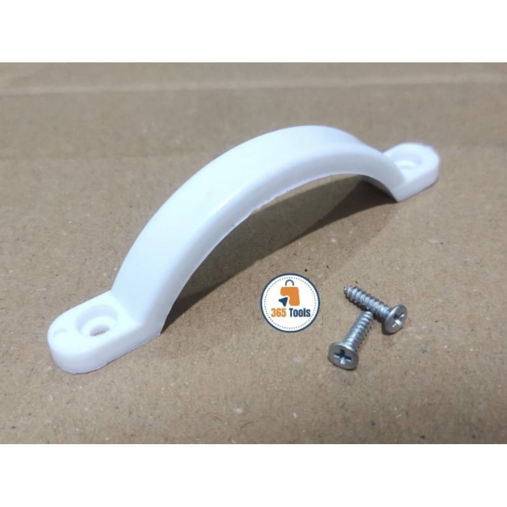 Jual 1 PCS : Tarikan Laci / Handle Lemari Model Lengkung Plastik Warna ...