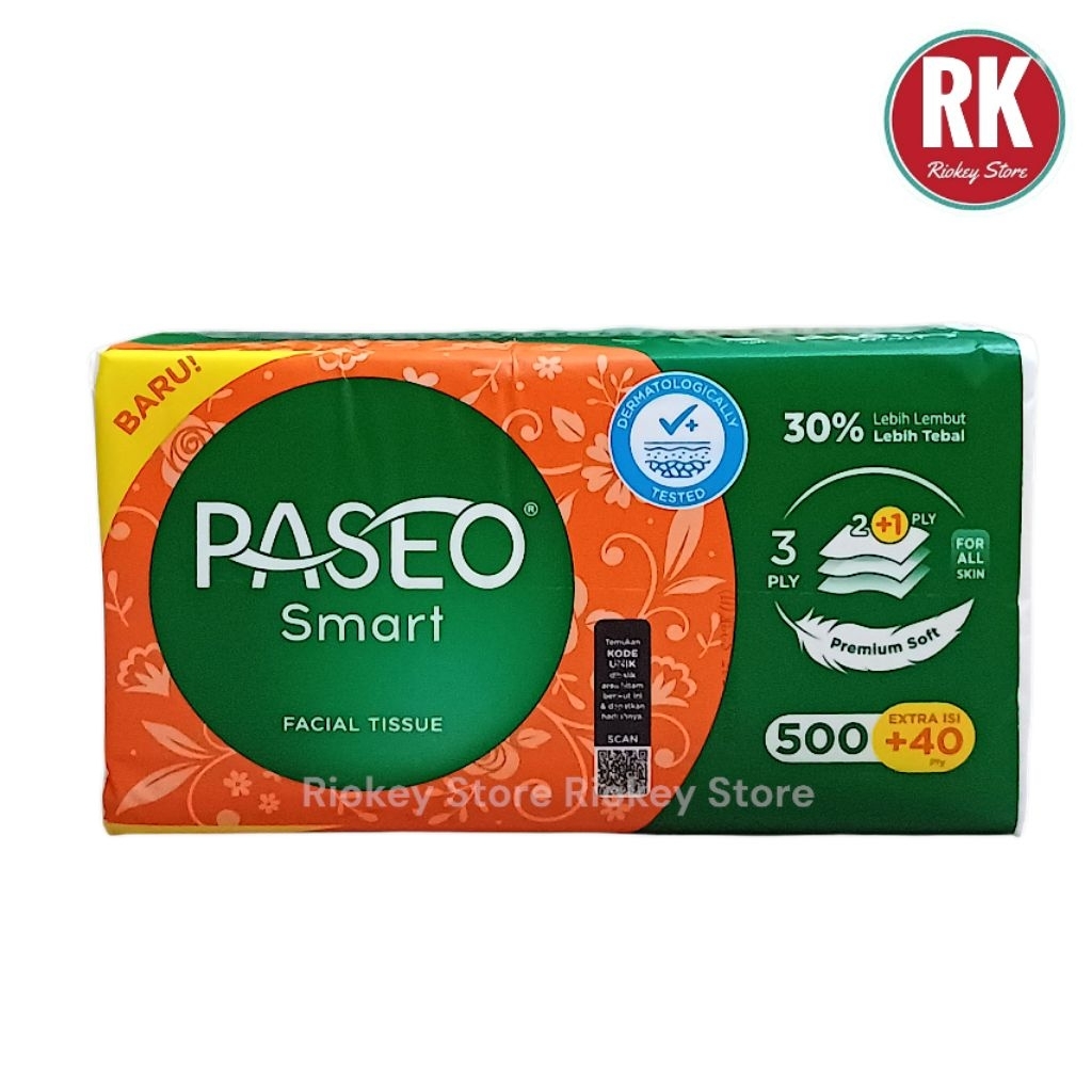 Jual Tisu Paseo Smart 540 Lembar - Facial Tissue Paseo Smart 540 Sheets ...
