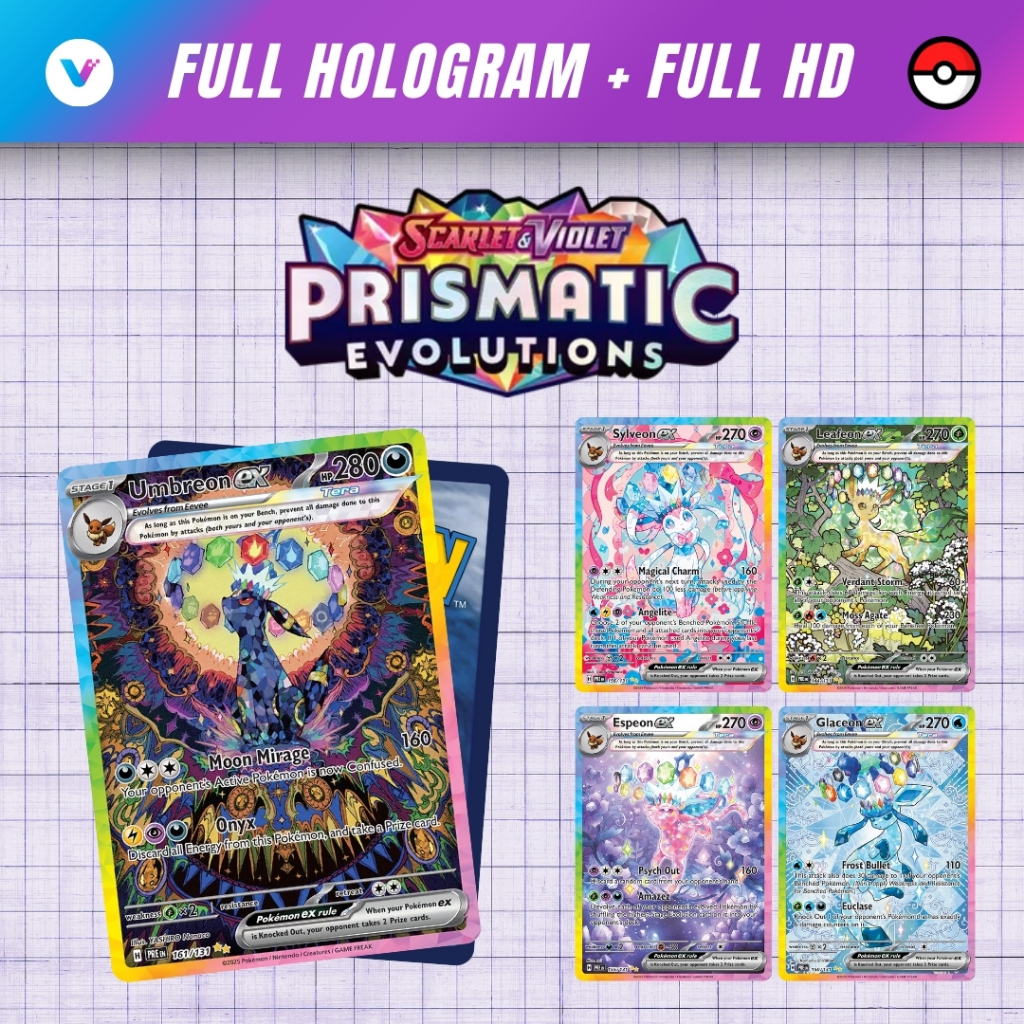 Jual KARTU TCG POKEMON CUSTOM SCARLET & VIOLET SERIES Prismatic ...