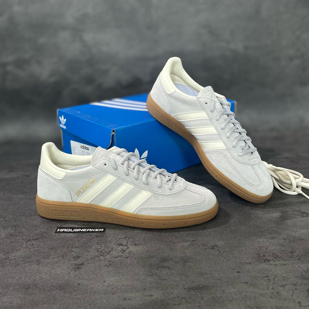 Jual ADIDAS HANDBALL SPEZIAL [GREY TWO/CREAM WHITE] #IF7086 HAGUSNEAKER ...