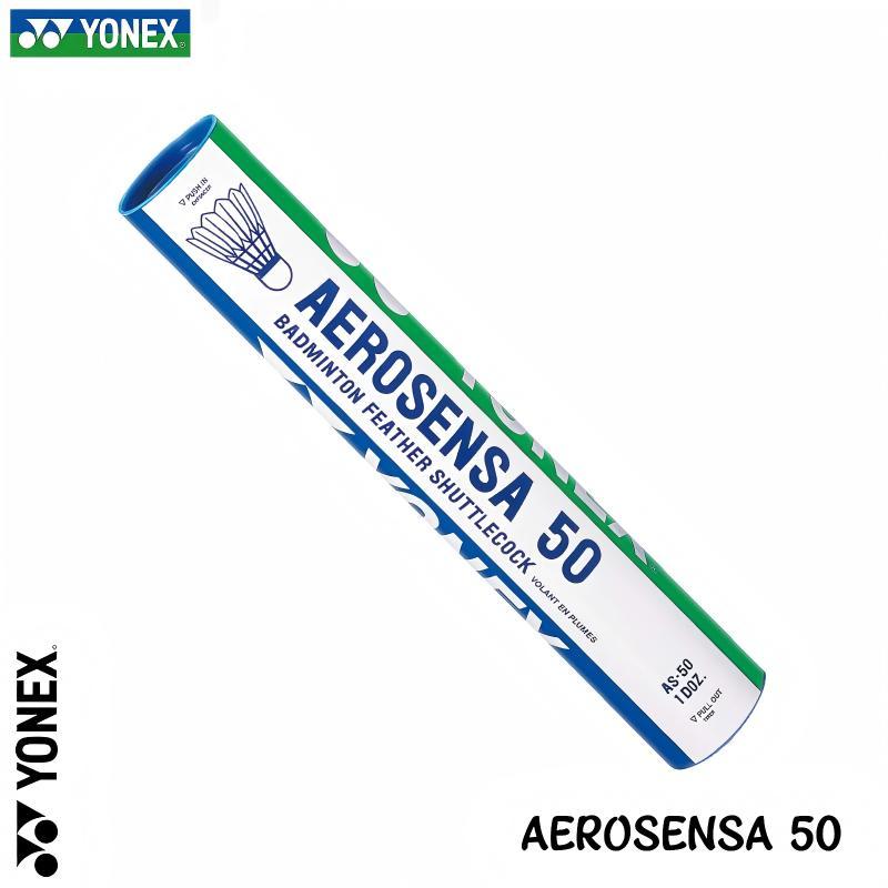 Jual Aerosensa 50 Badminton Shuttlecocks 1 tube/ 12 pcs World-Class ...