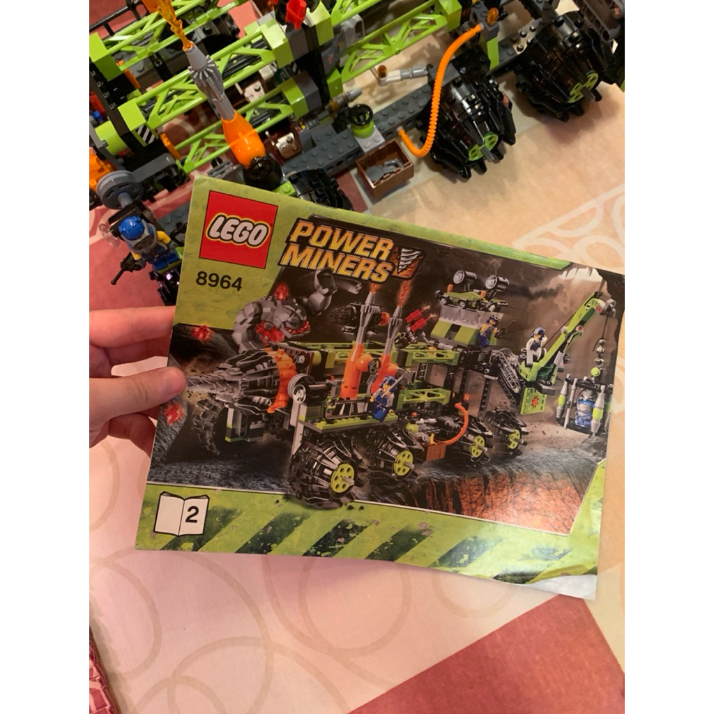 Jual LEGO Power Miners Titanium Command Rig Mining Tower 8964 | Shopee ...