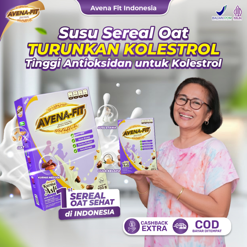 Avena-Fit - Pilihan Tepat Mengatasi Kolesterol Tinggi , Kesemutan Dan Menjaga Kesehatan Jantung