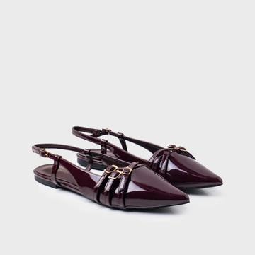 URBAN CO Clarie Basic Mules Flatshoes Sepatu Sandal Kerja Slip On Wanita