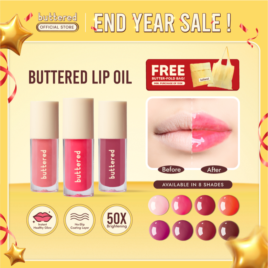 Jual Buttered Lip Oil Instant Healthy Glow Melembabkan Mencerahkan dan ...