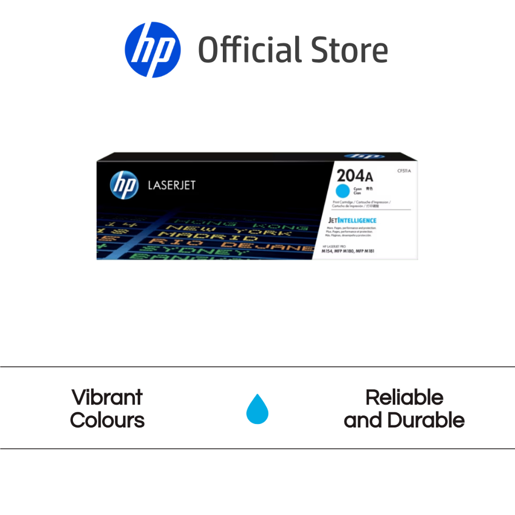 Tinta HP 204A Cyan Original LaserJet Toner Cartridge / Warna / Cartridge Asli / Promo Murah Gratis Ongkir / Yellow / Magenta / HP Color LaserJet Pro M