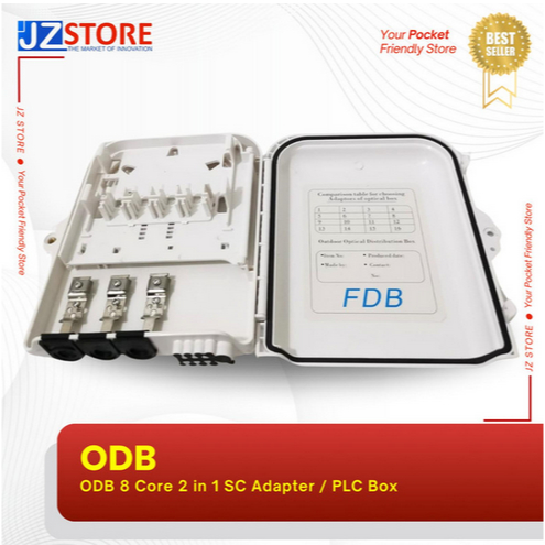 Jual ODB 8 Core 2 in 1 SC Adapter dan PLC Box - Kosongan | Shopee Indonesia