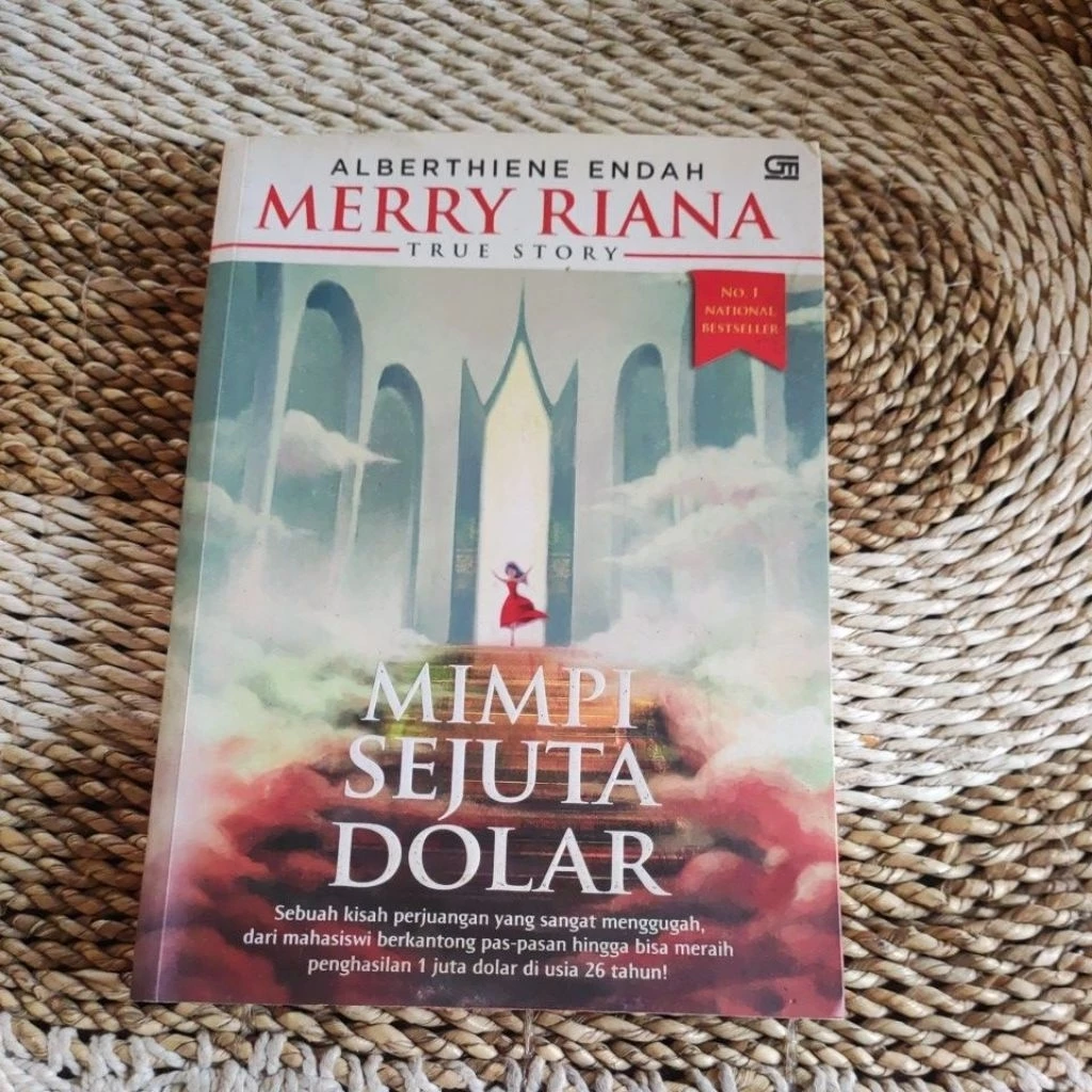 Sampul buku Mimpi Sejuta Dolar oleh Merry Riana