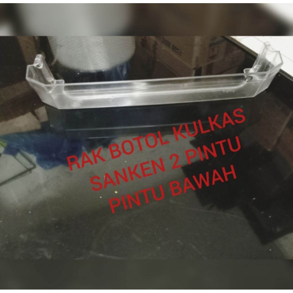 Jual rak botol pintu kulkas sanken 2 pintu | Shopee Indonesia
