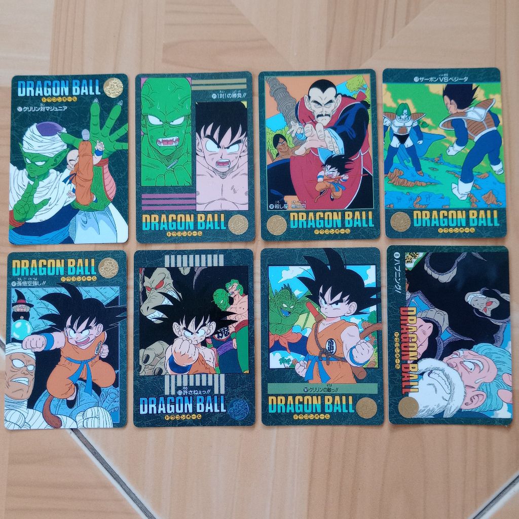 Jual kartu dragon ball visual adventure Bandai original Japan vintage ...