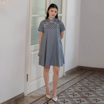 Beatrice Clothing Elina Dress Pakaian Wanita Dress Wanita