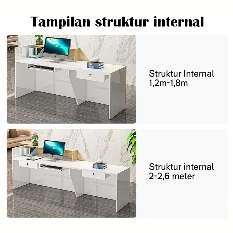 Jual 120-180cm Meja Counter Meja Kasir Menangkal Meja Bar Salon ...
