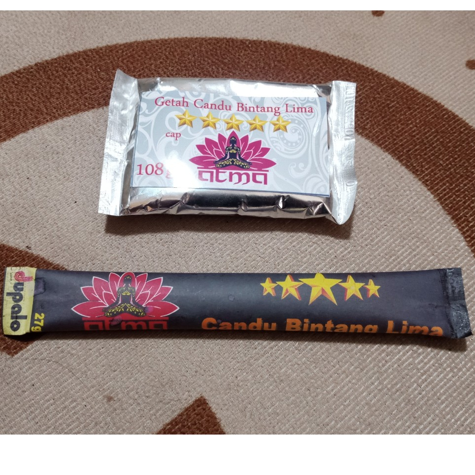 Getah candu Bintang 5 108gr Dan 27gr