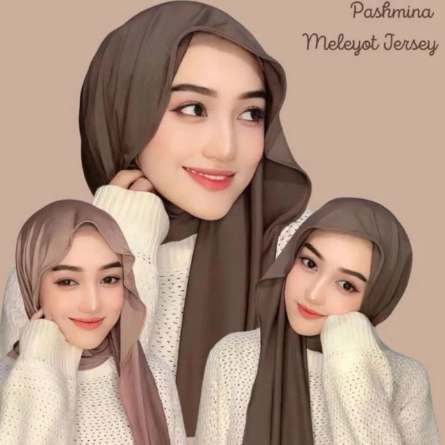 Pashmina Jersey Premium Anti Kusut Nyaman