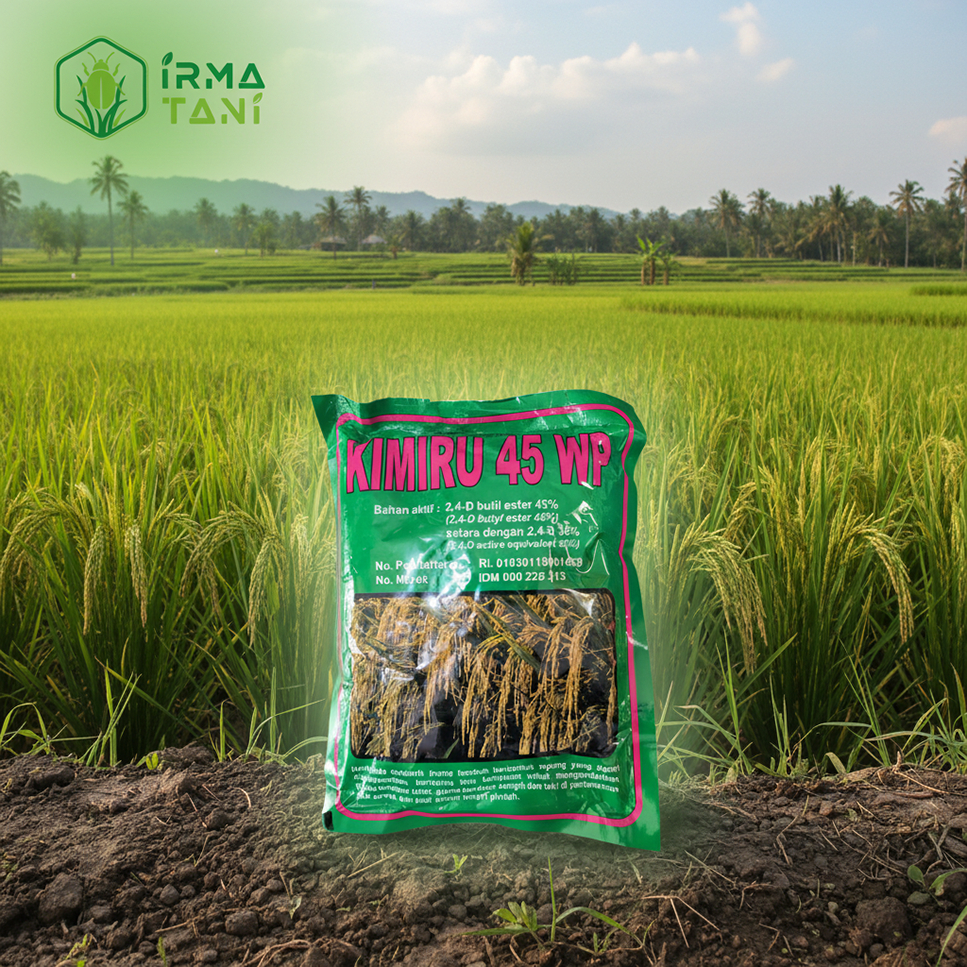 Jual HERBISIDA KIMIRU 45WP 200GR 2,4-D Basmi Gulma Sawah Padi | Shopee ...